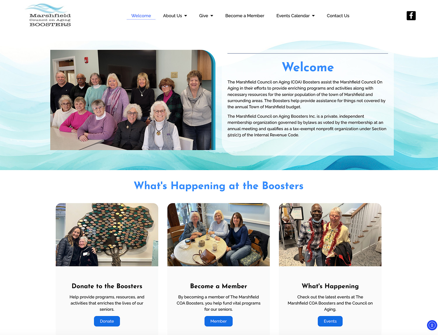 Marshfield COA Boosters Website